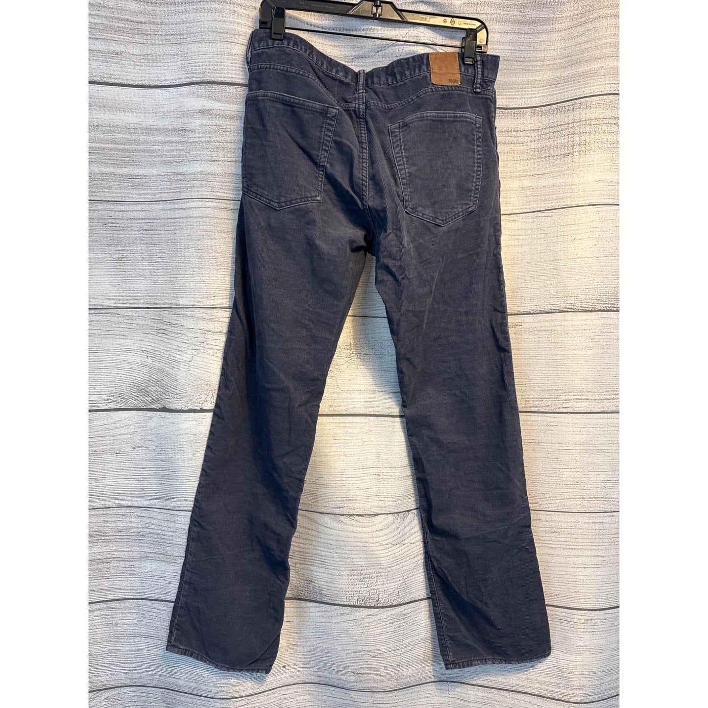 Gap Mens Blue Corduroy Pants Size 33x32