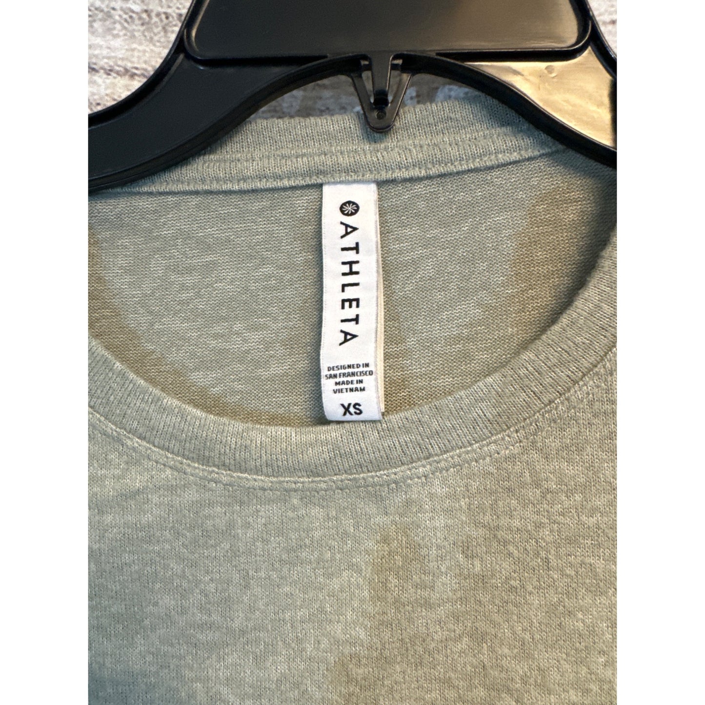 Athleta Gray Crewneck Sweatshirt Size XS