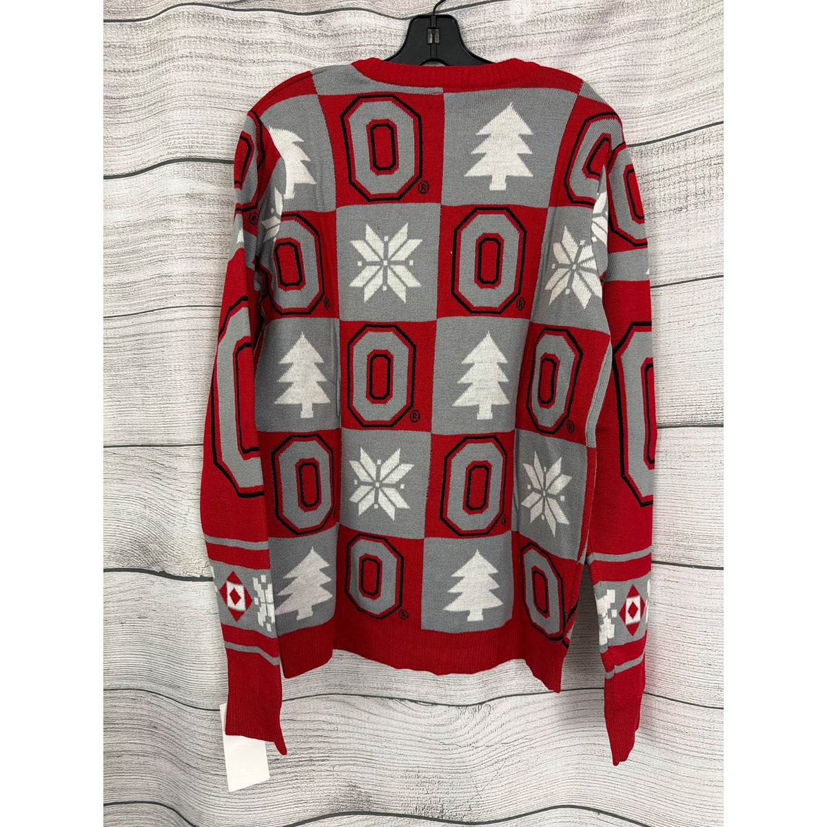 NWT Mens Ohio State Buckeyes Holiday Sweater Size M