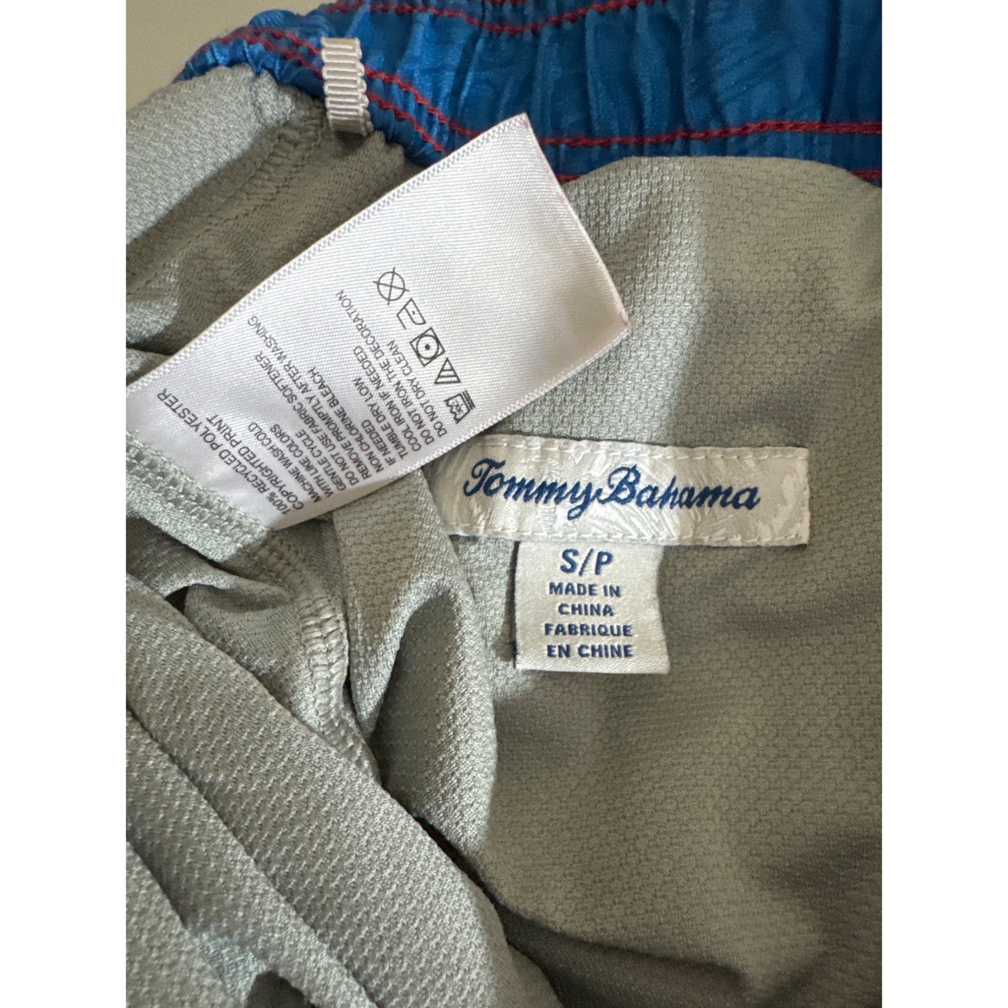 Tommy Bahama Mens Cocktail Print Swim Trunks Size S