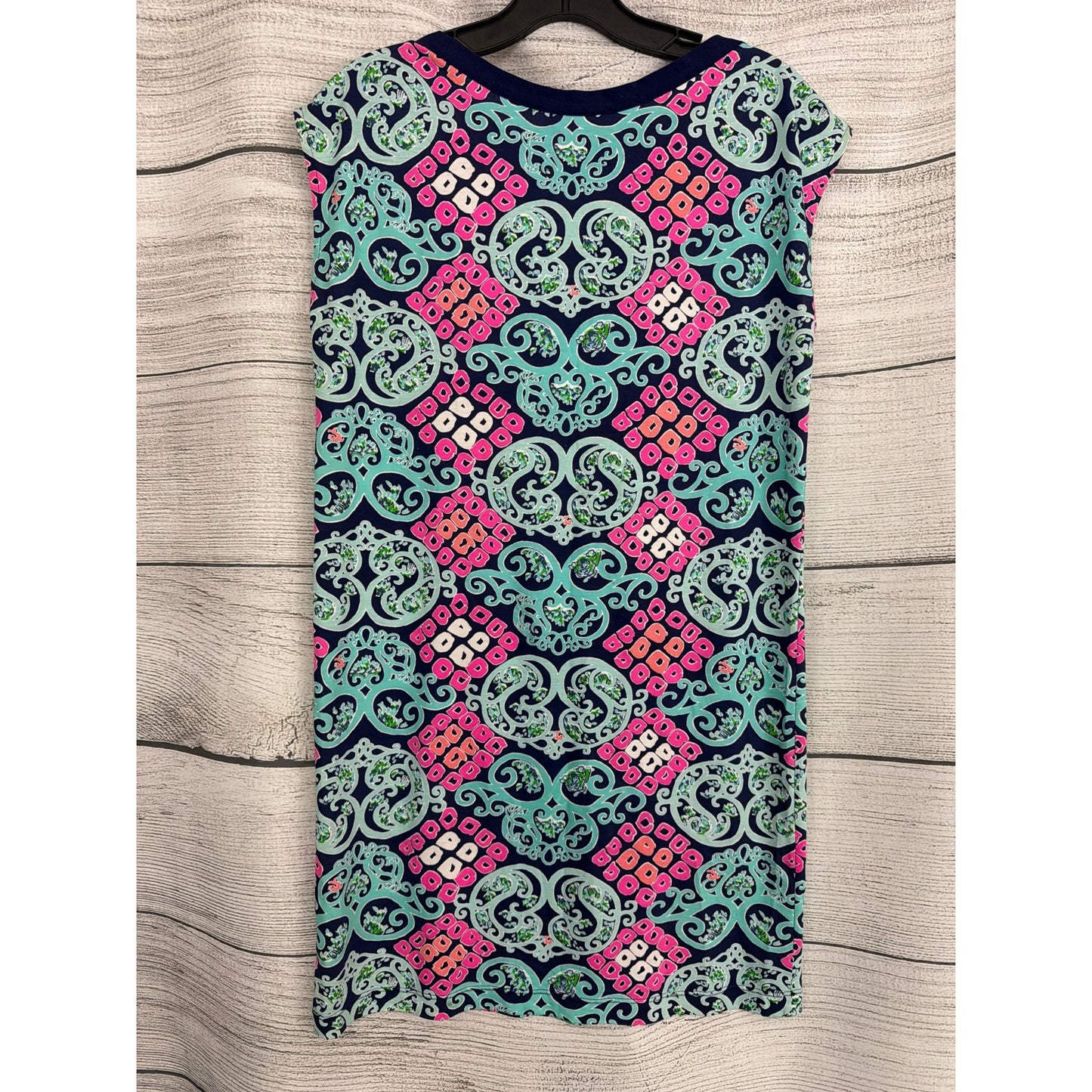 Lilly Pulitzer Robyn Behind The Gate Print Stretch Dress Size XS