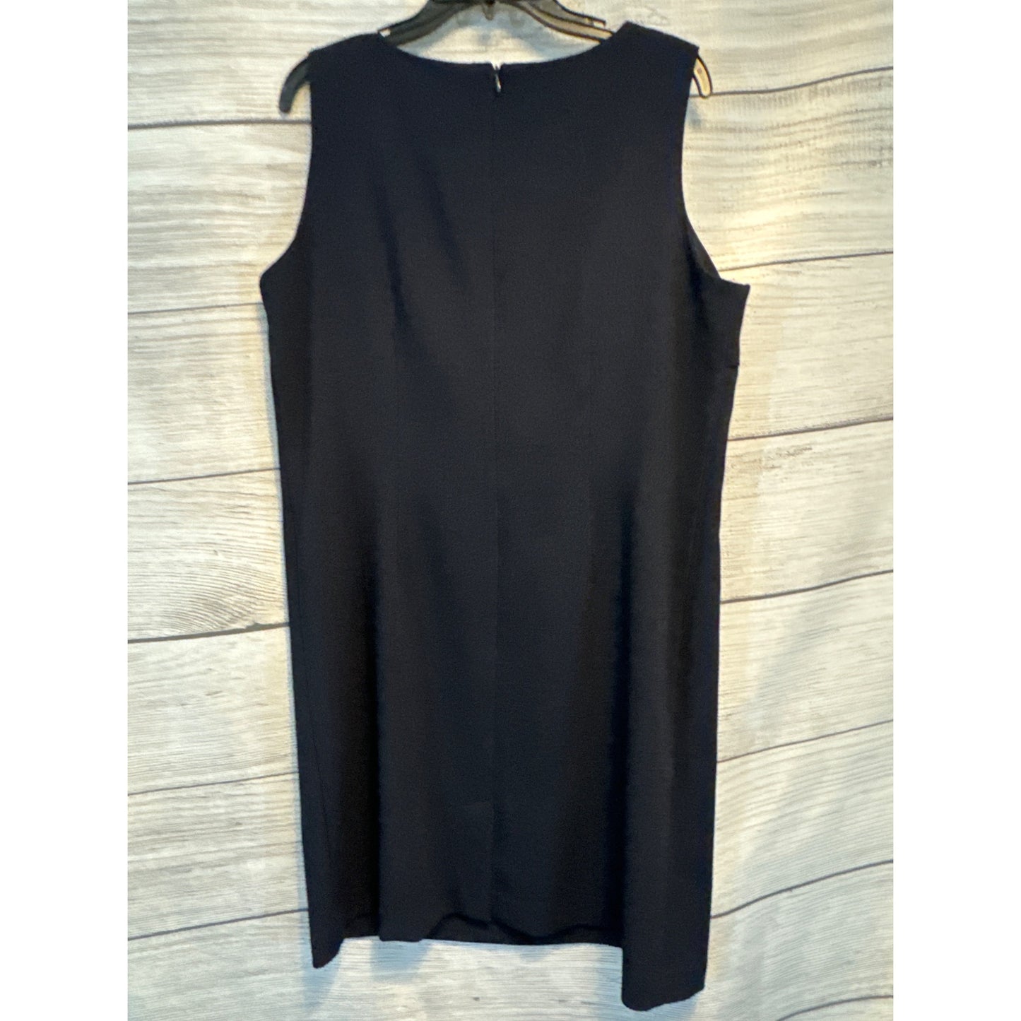 Classic Navy Sleeveless Shift Dress Size 14M