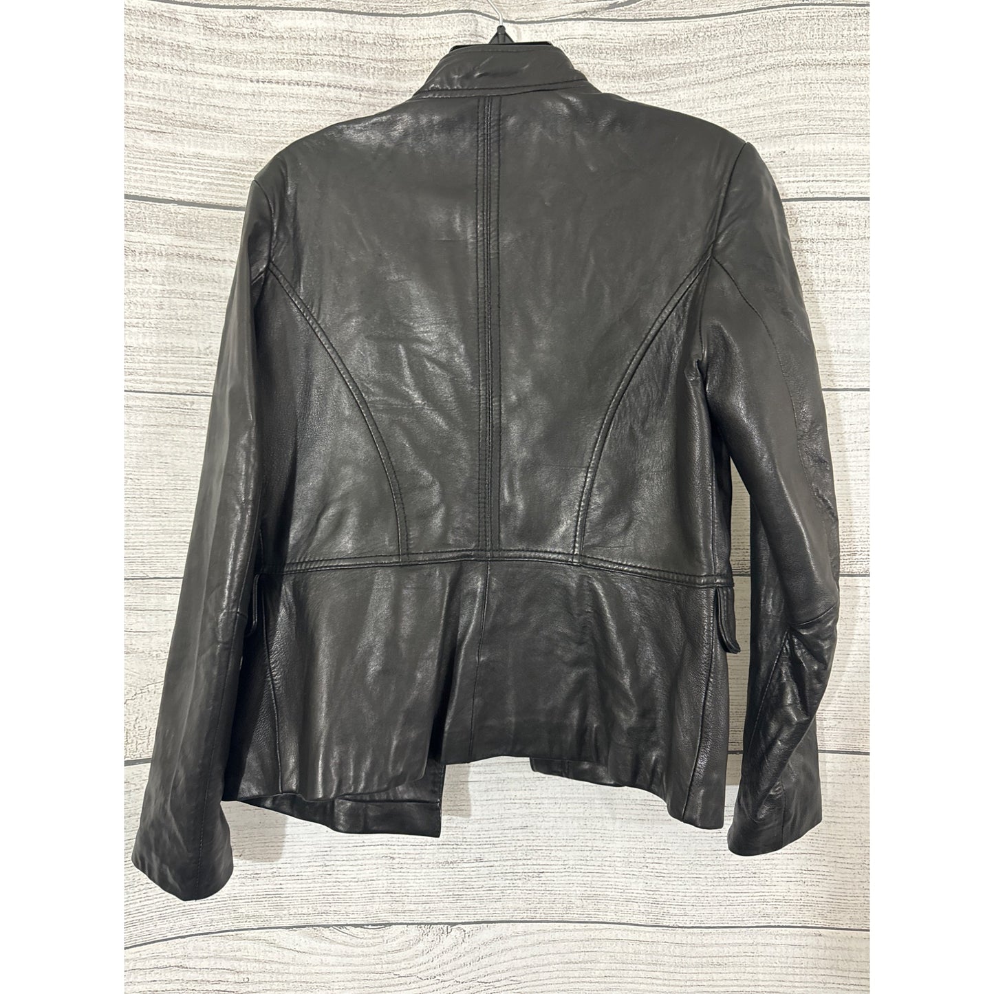 Women's Jones New York Leather Jacket Size M
