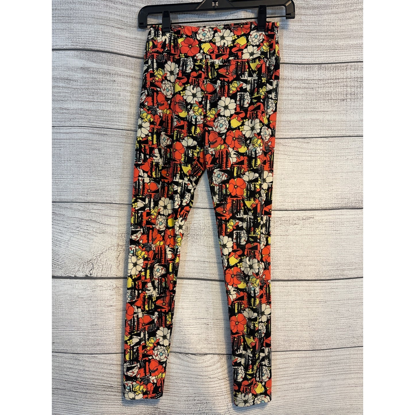 LulaRoe Floral & Abstract Pattern Leggings OS