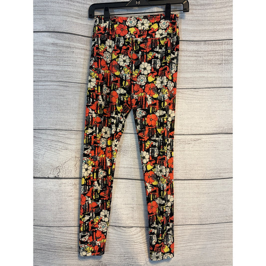 LulaRoe Floral & Abstract Pattern Leggings OS