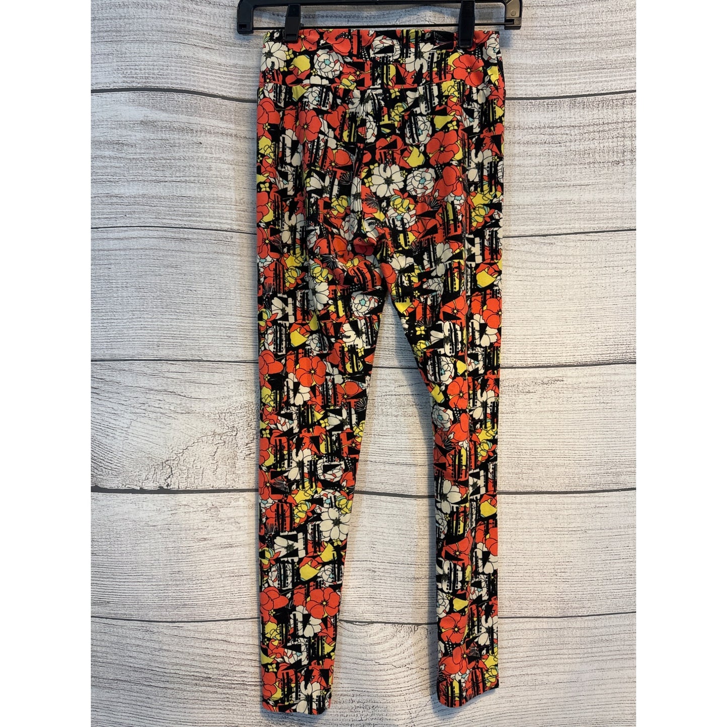 LulaRoe Floral & Abstract Pattern Leggings OS