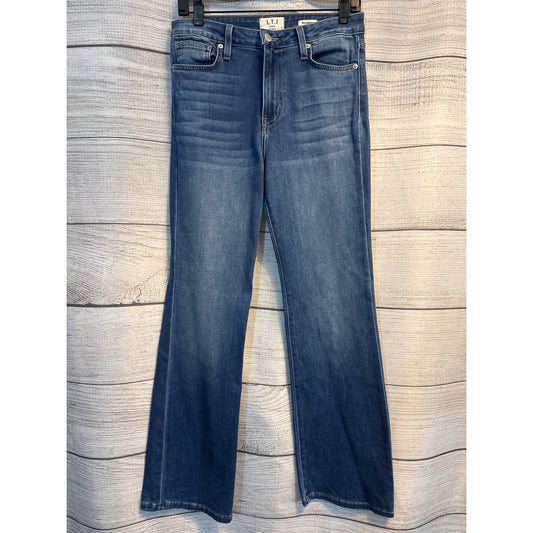 LTJ Denim Los Angeles Bambino Womens Blue Bootcut Jeans Size 28