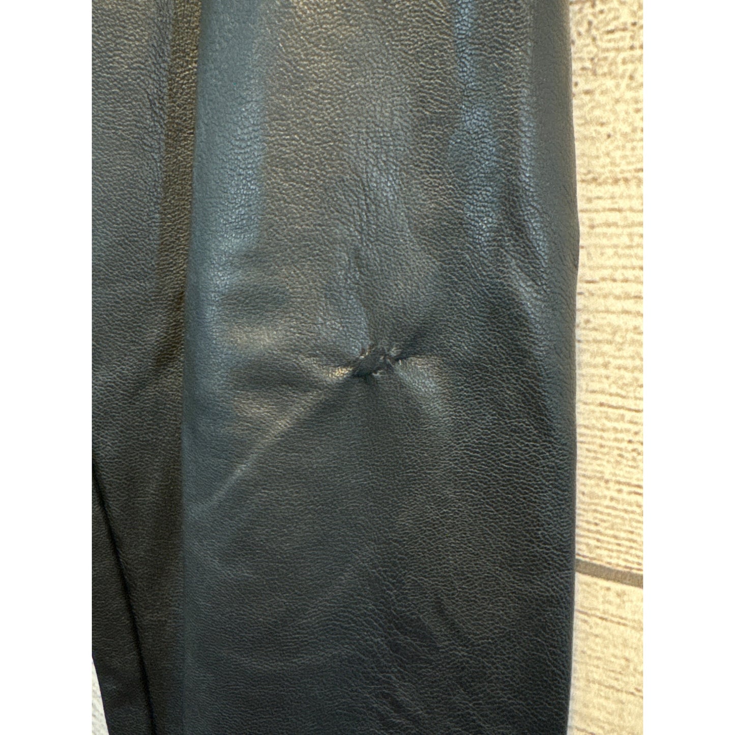 Commando Black Faux Leather Leggings Size XL