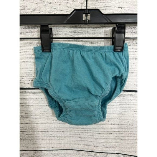 3-6 month Blue diaper Cover