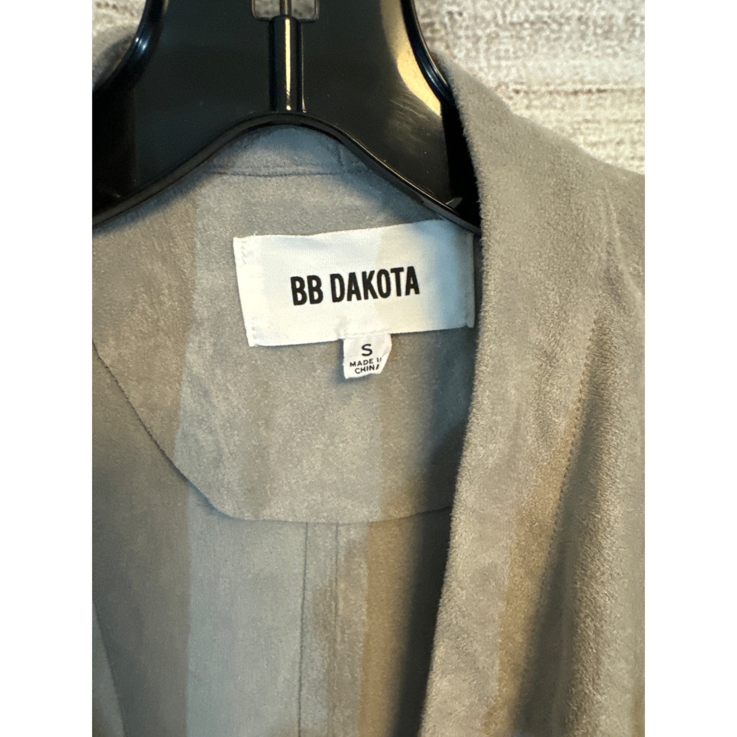 BB Dakota Suede Jacket With Lace-Up Detail Size S
