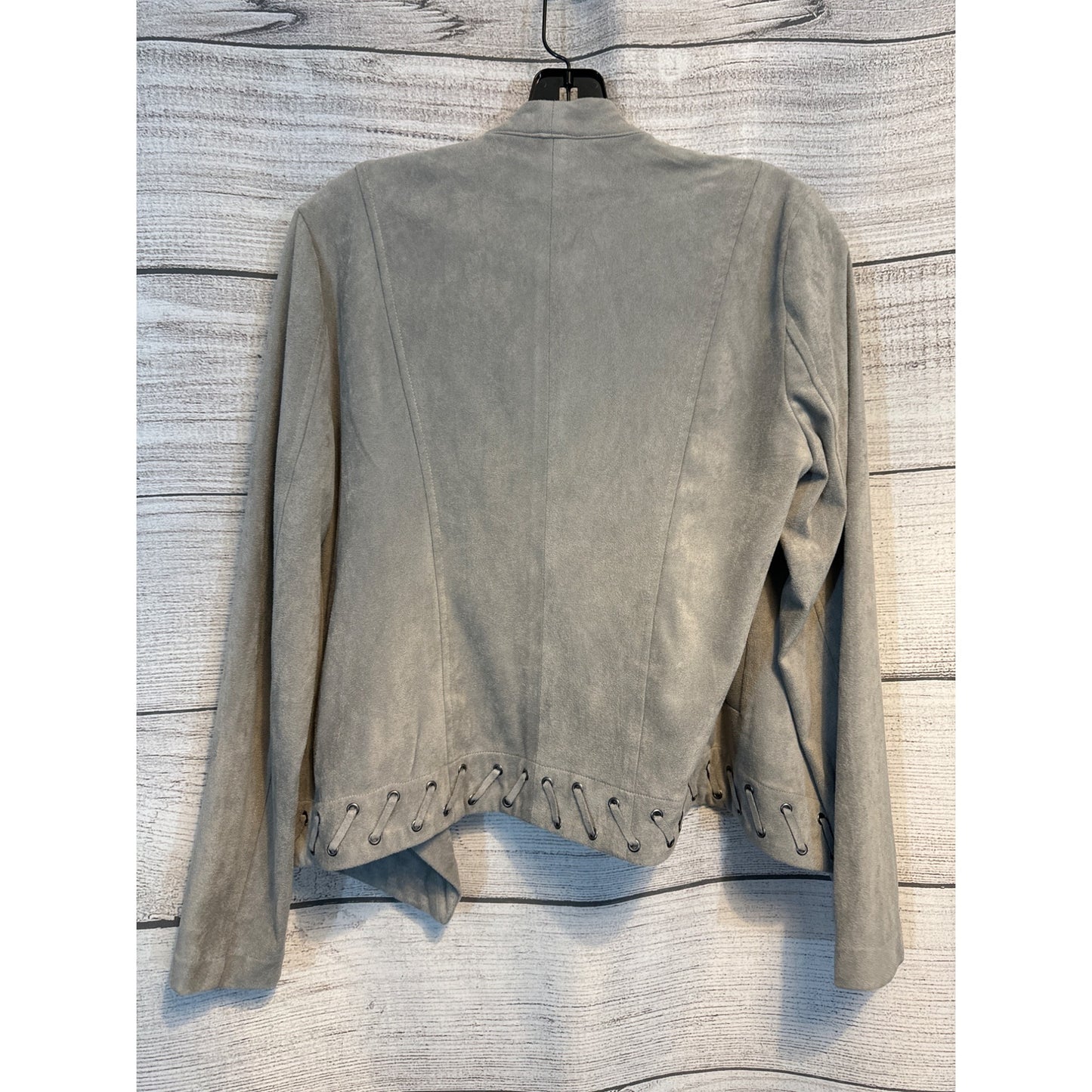 BB Dakota Suede Jacket With Lace-Up Detail Size S