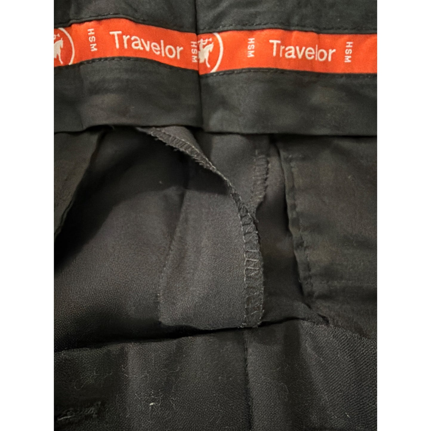 Mens HSM Traveler Black Dress Pants