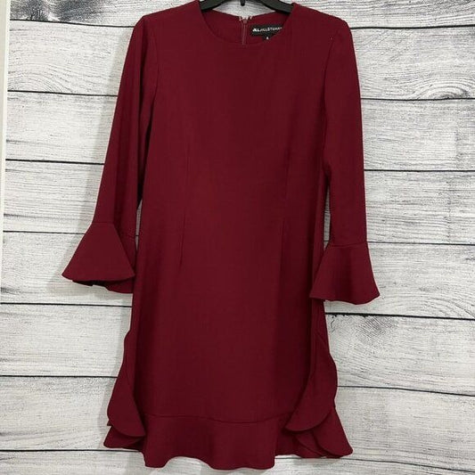 Jill Stuart Maroon dress