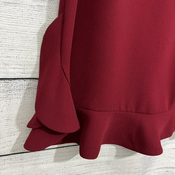 Jill Stuart Maroon dress