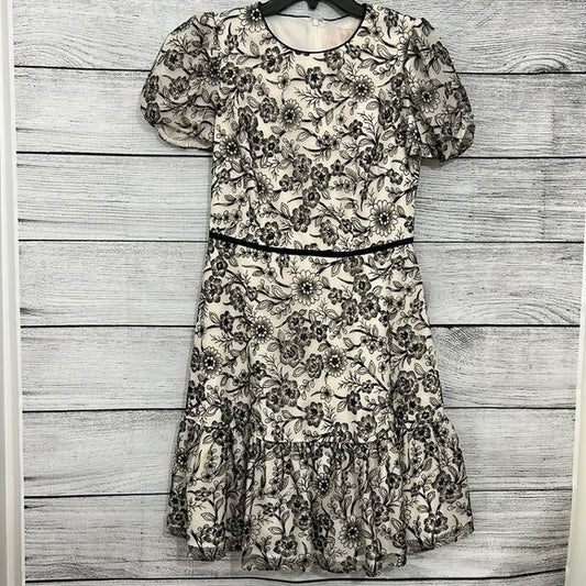 NWT Black and White Lace Dress