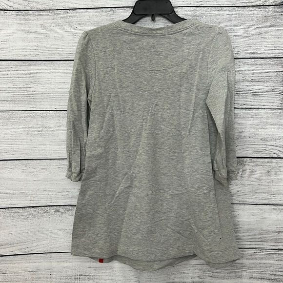 Edc grey loose sweatshirt 3/4 shirt