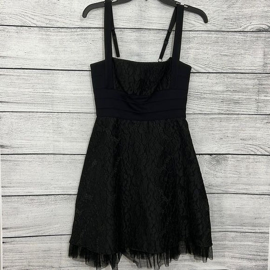 NWOT black lace BCBG dress