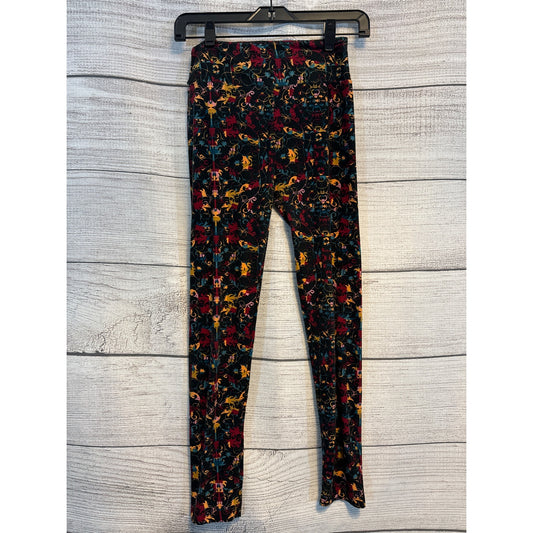 LuLaRoe Vibrant Abstract Leggings OS