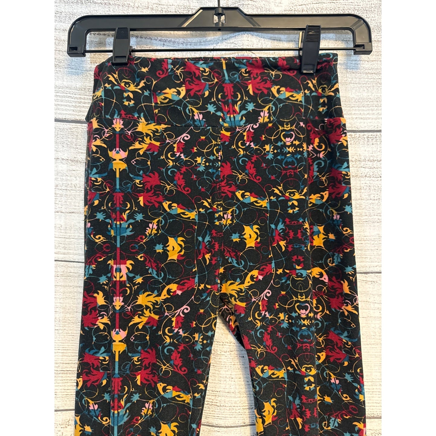 LuLaRoe Vibrant Abstract Leggings OS