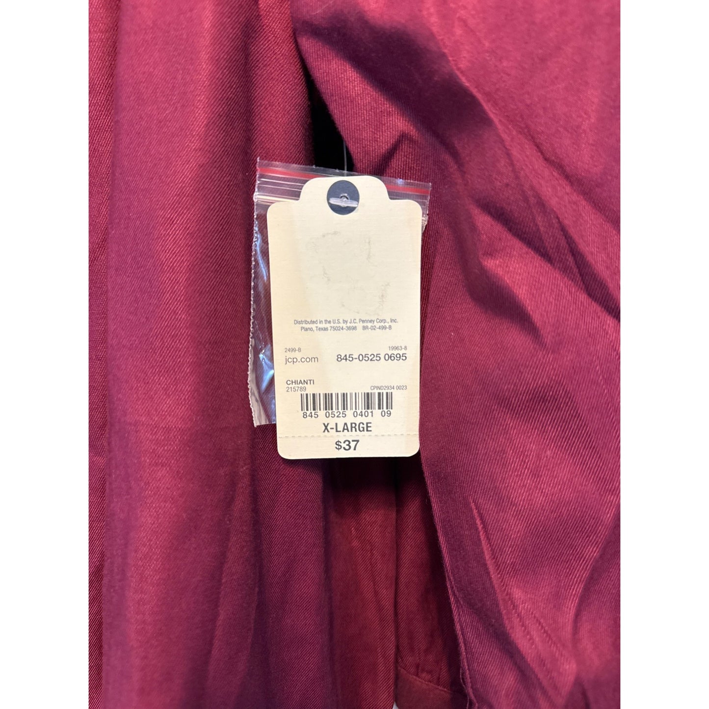 NWT St. John's Bay Peasant Top Button-Down Size X-Large