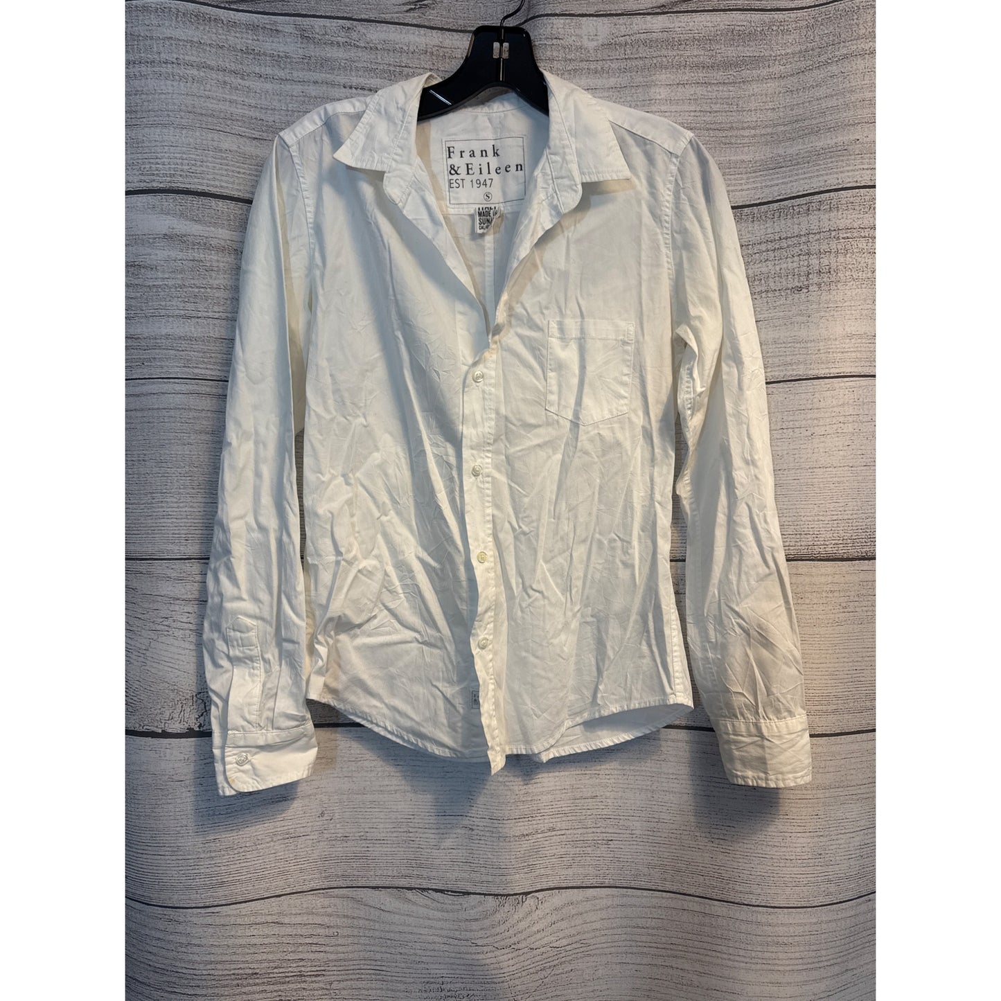 Frank & Eileen Relaxed Button up shirt Size S