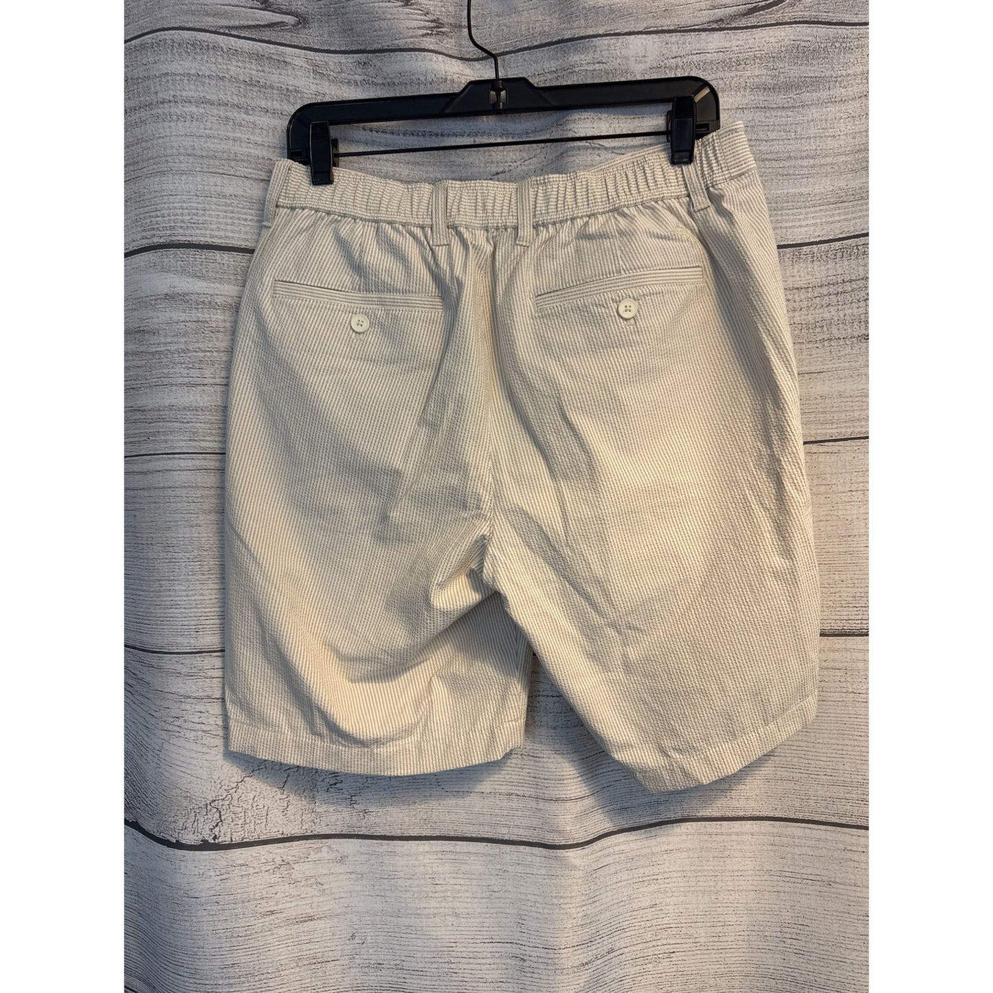 Tommy Bahama Mens Nova Wave Sand Stripe 9" Seersucker Shorts Size M