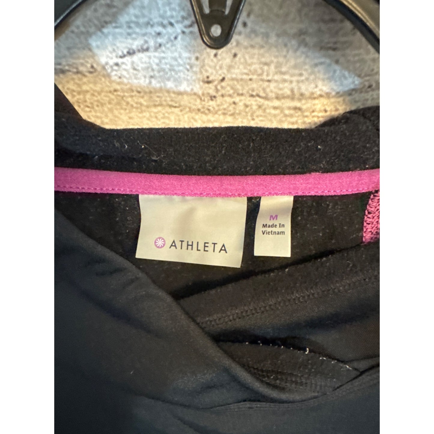 Athleta Plushtec Wrap Front Hoodie Size M
