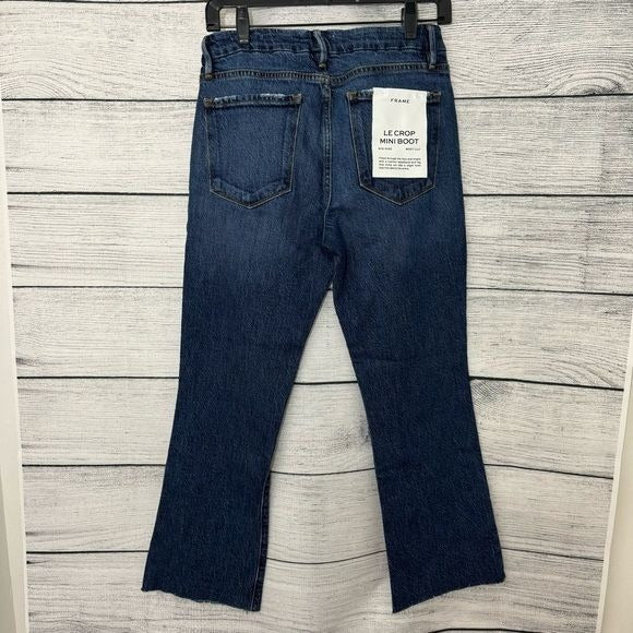 NWT Le Crop Mini Boot Frame Jeans