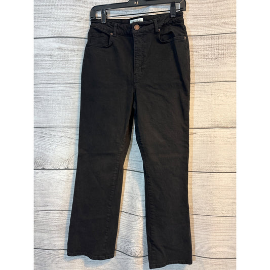 La Ligne Black Denim Flare Jeans Womens Size 28