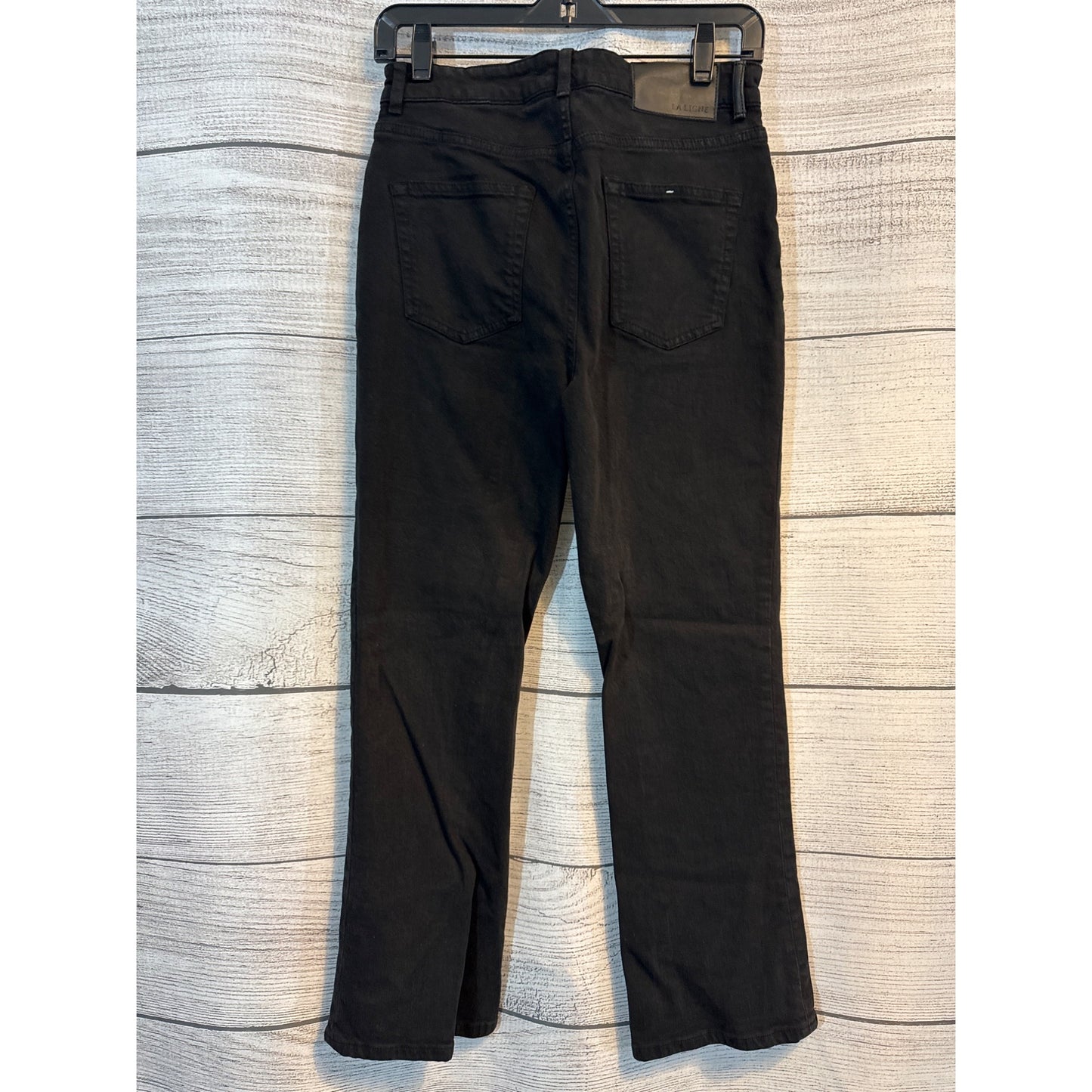 La Ligne Black Denim Flare Jeans Womens Size 28
