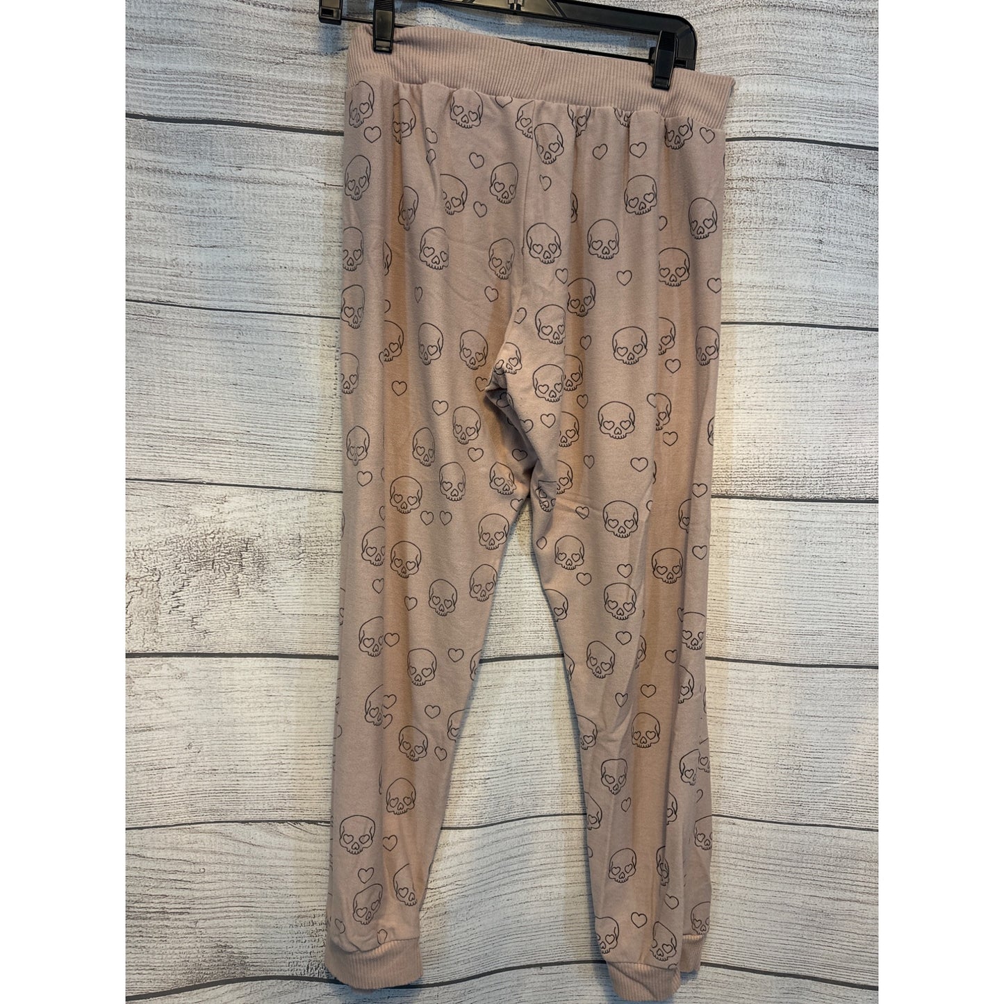 Chaser Little Skulls Knit Lounge Pants Size L