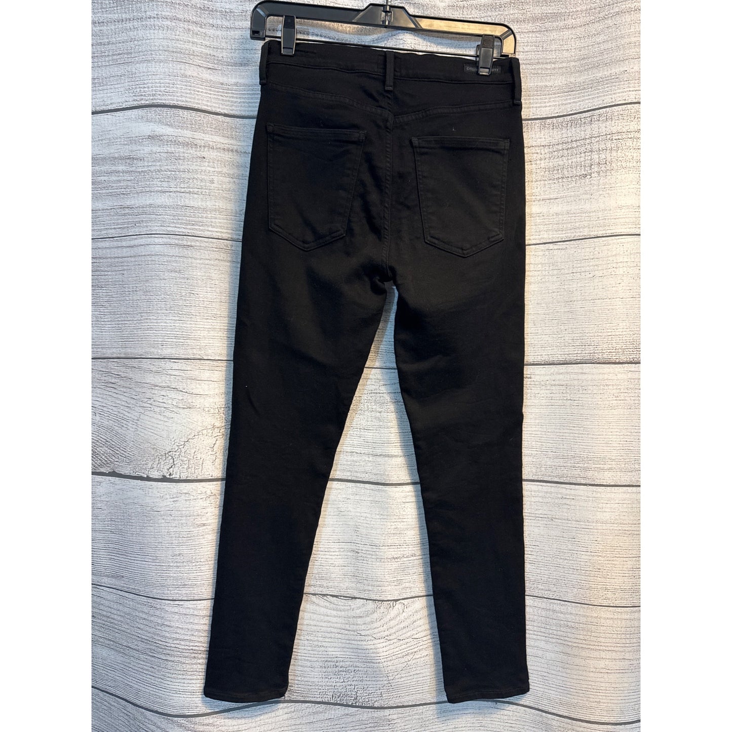 Citizens Of Humanity X Rocket Crop High Rise Black Skinny Jeans Size 29