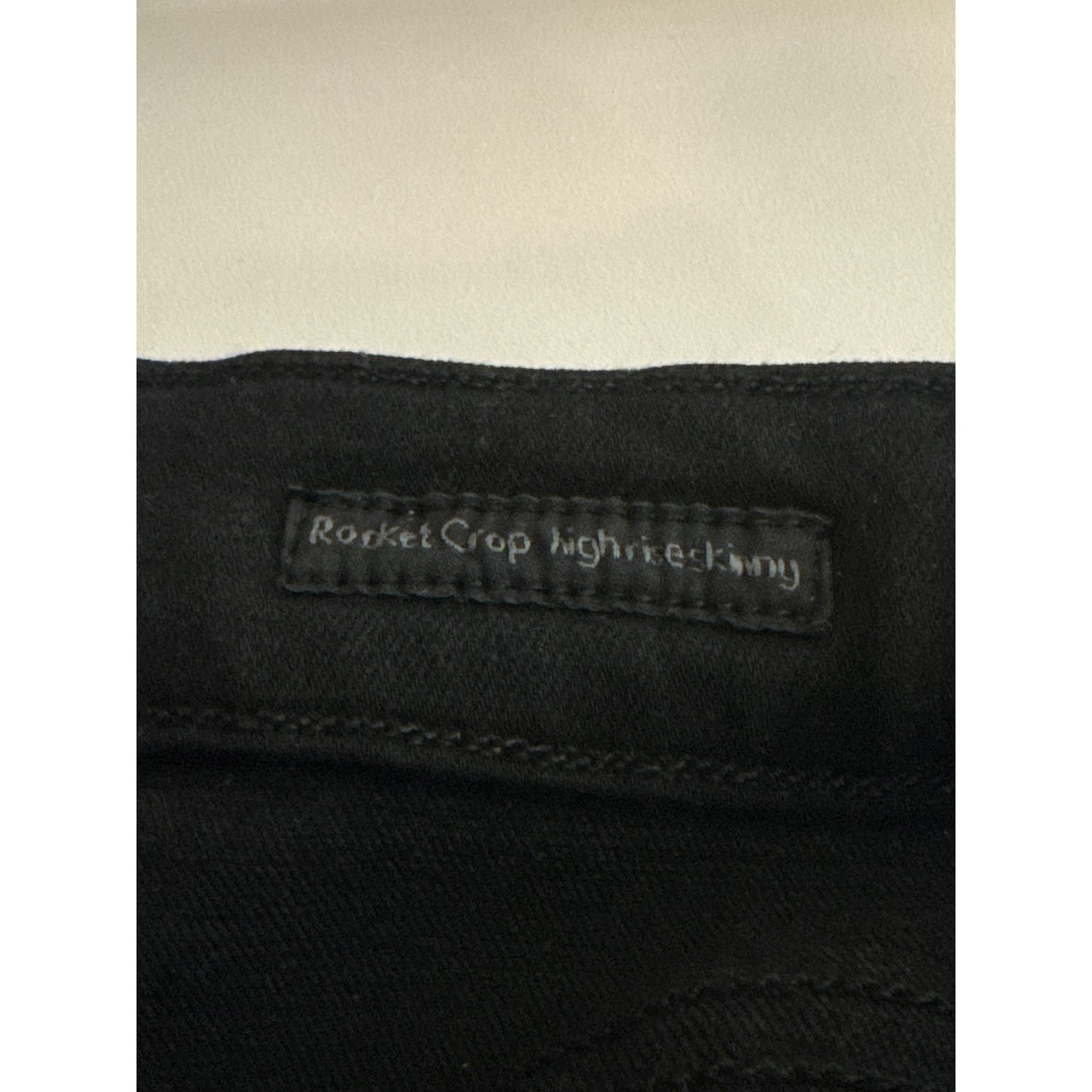 Citizens Of Humanity X Rocket Crop High Rise Black Skinny Jeans Size 29