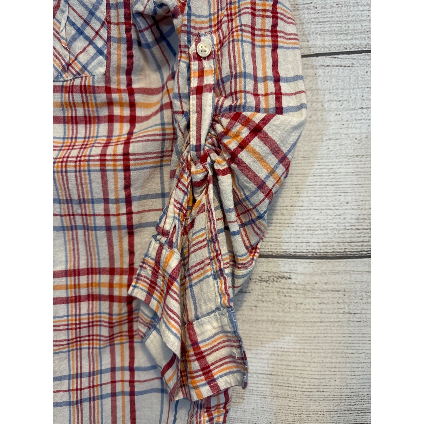 Mossimo Supply Co. Plaid Button-Up Shirt M