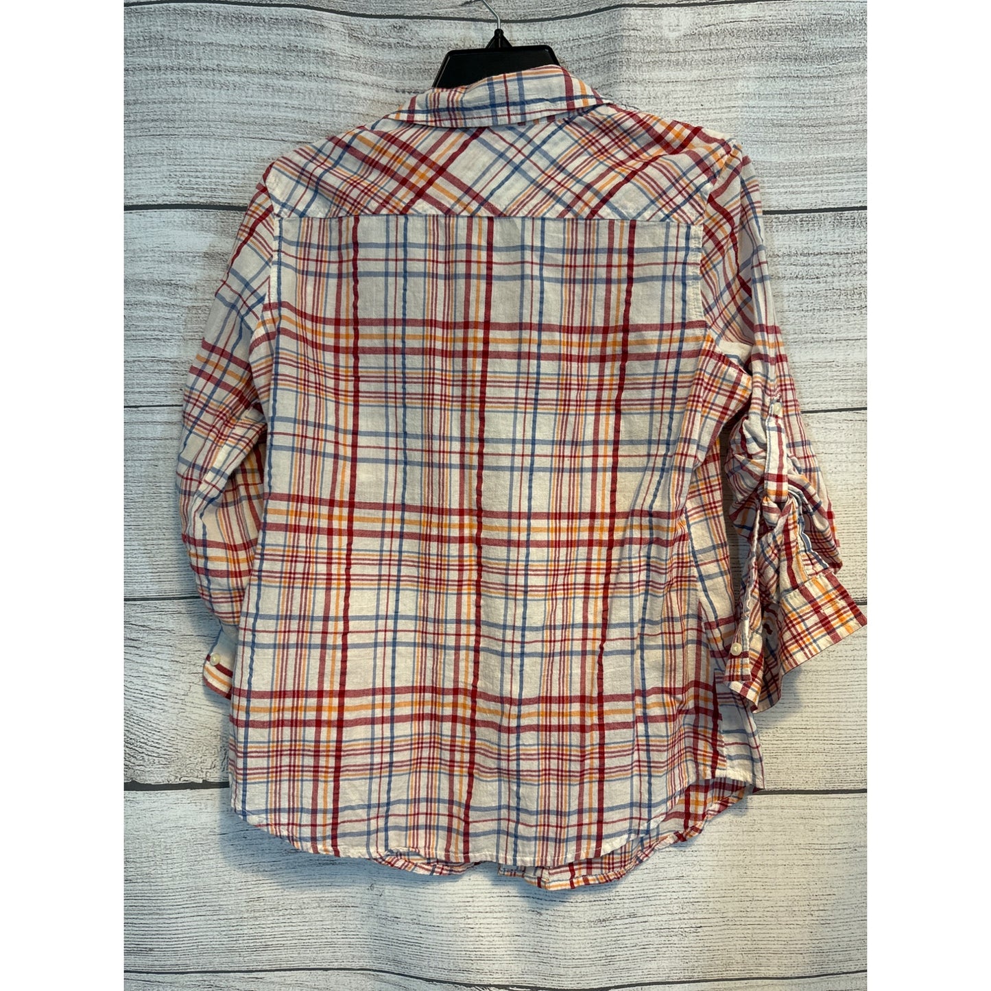 Mossimo Supply Co. Plaid Button-Up Shirt M