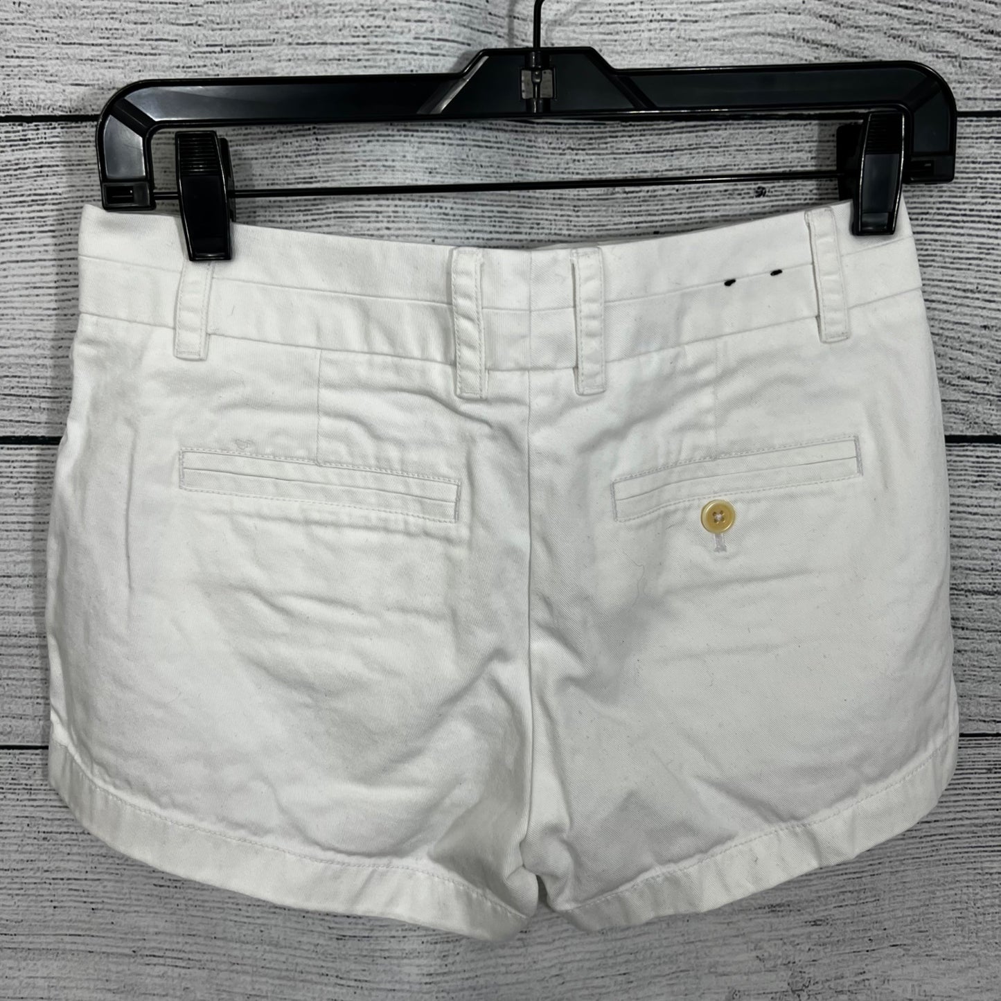 J. Crew White Chino Shorts, Size 00