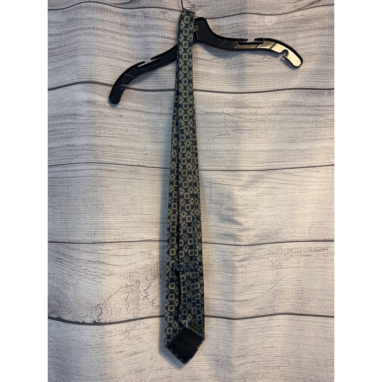Jos A. Bank Mens Geometric Silk Tie OS