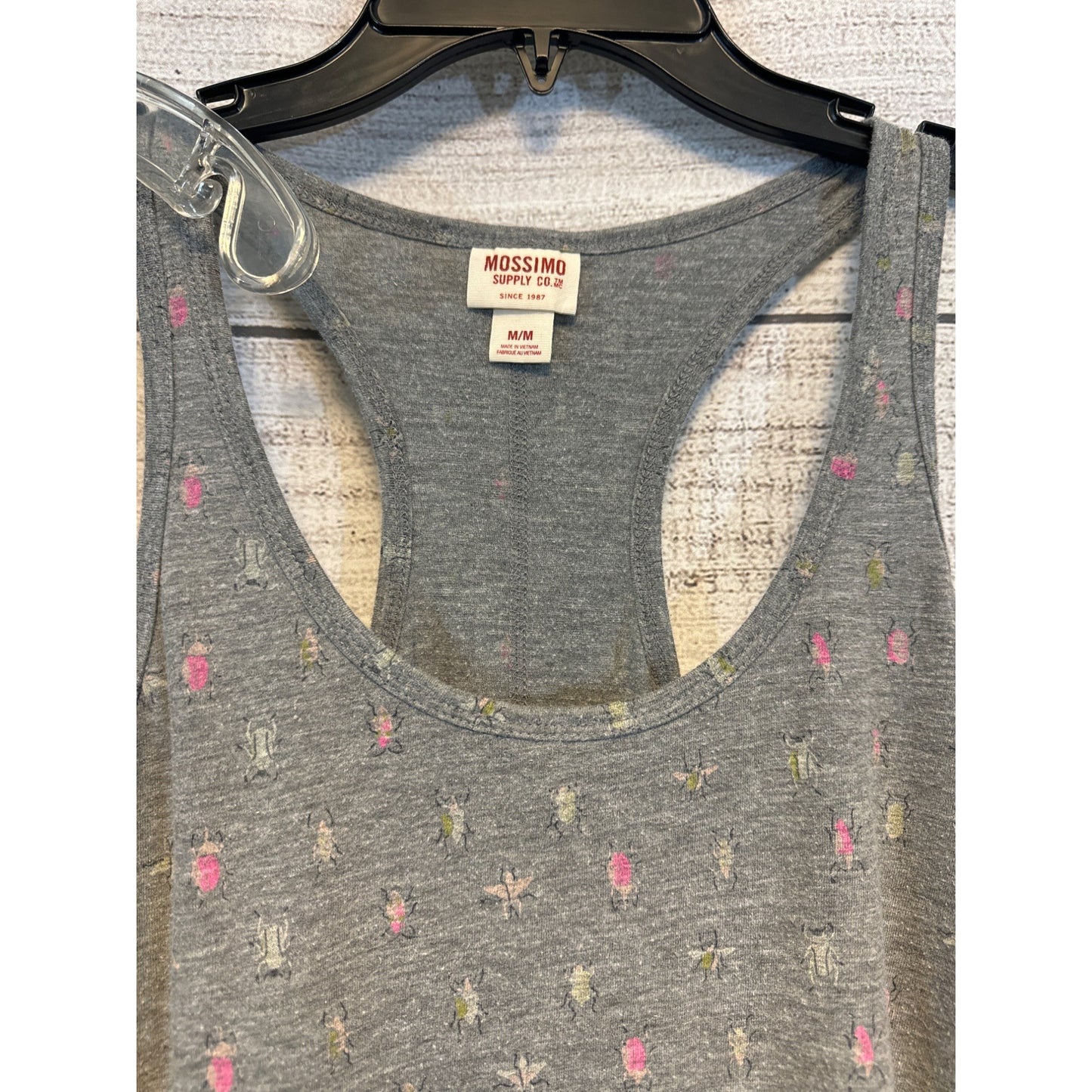 Two Mossimo and Co. Patterned Tank Tops Size M