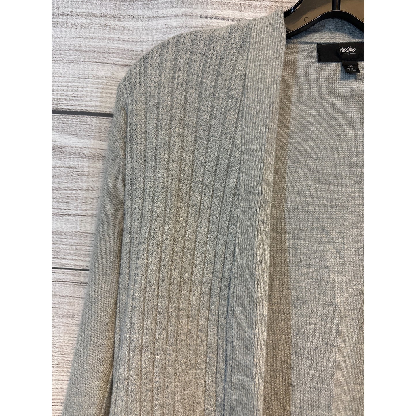 Mossimo Open-Front Ribbed Cardigan Size S
