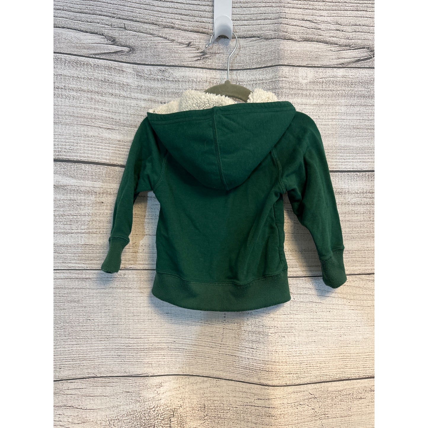Kickee Pants Bamboo Zip Front Hoodies with Sherpa-Lining Size 6/12 month