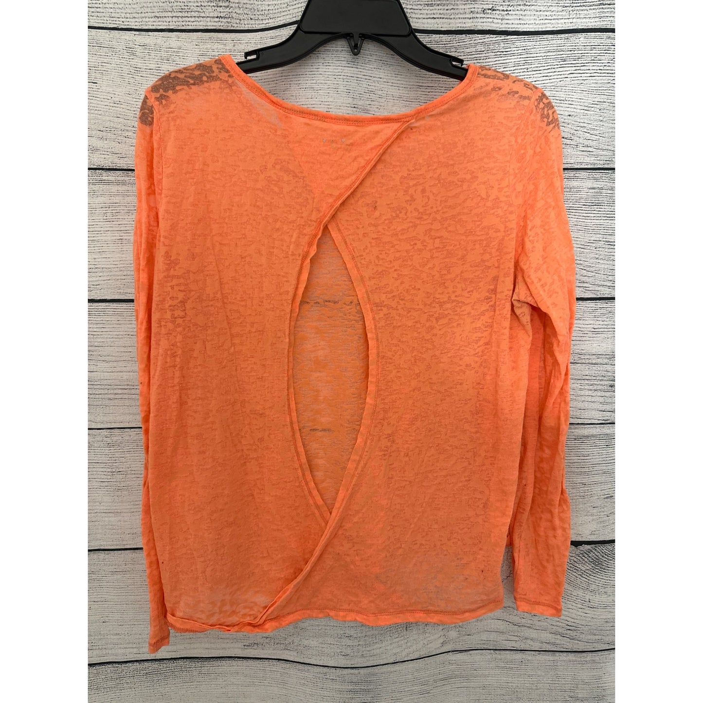 Orange Cross Back Shirt