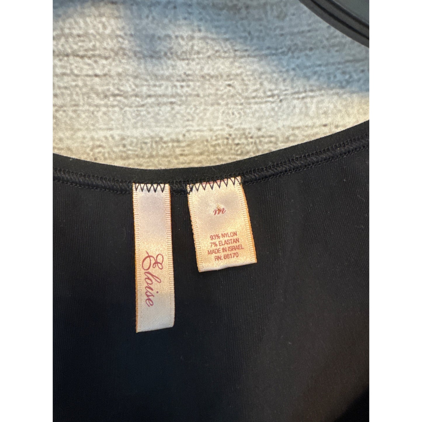 Eloise Seamless Stretch Tank Top Duo White Black Size M