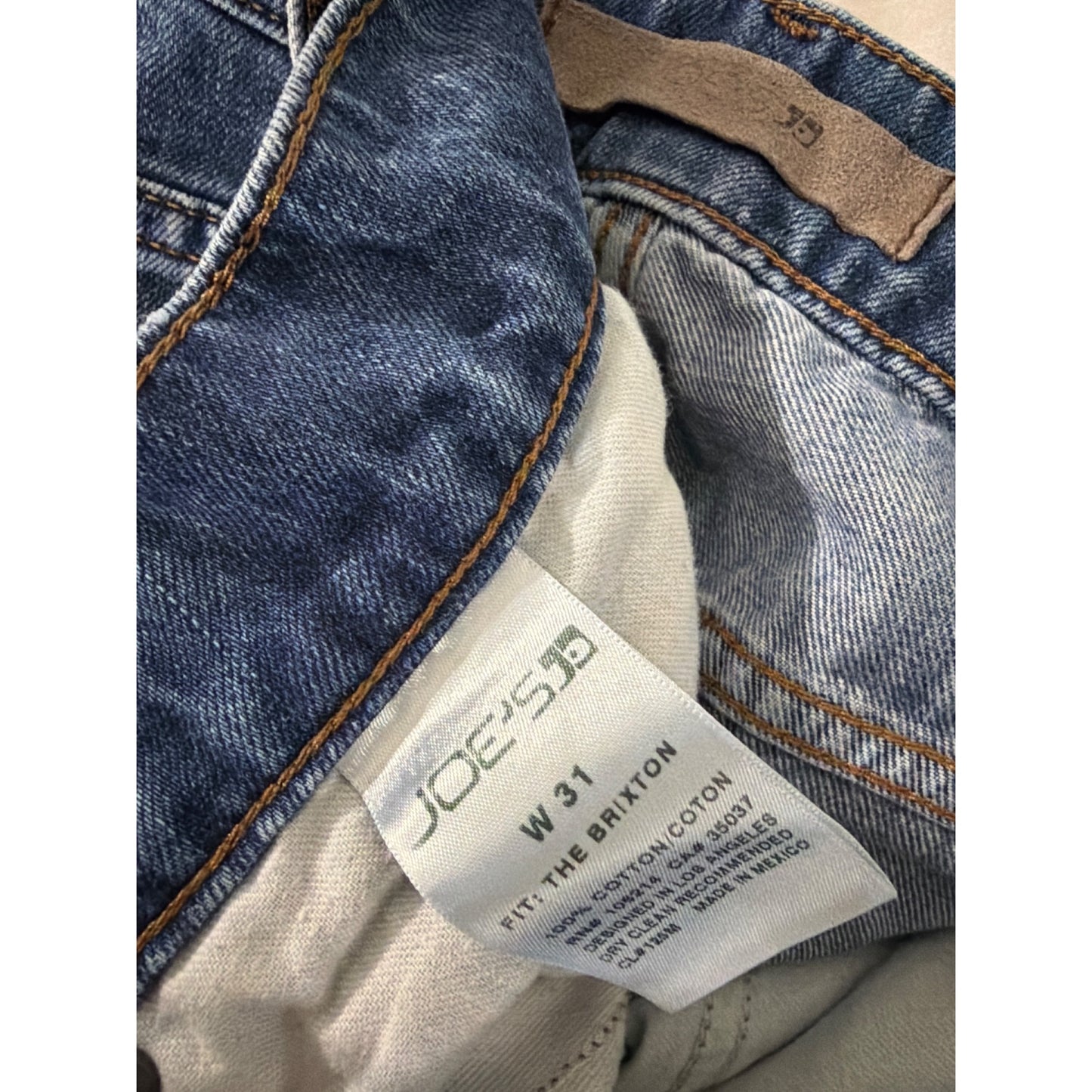 Mens Joe's Jeans The Brixton Slim Straight Distressed Denim Jeans W 31