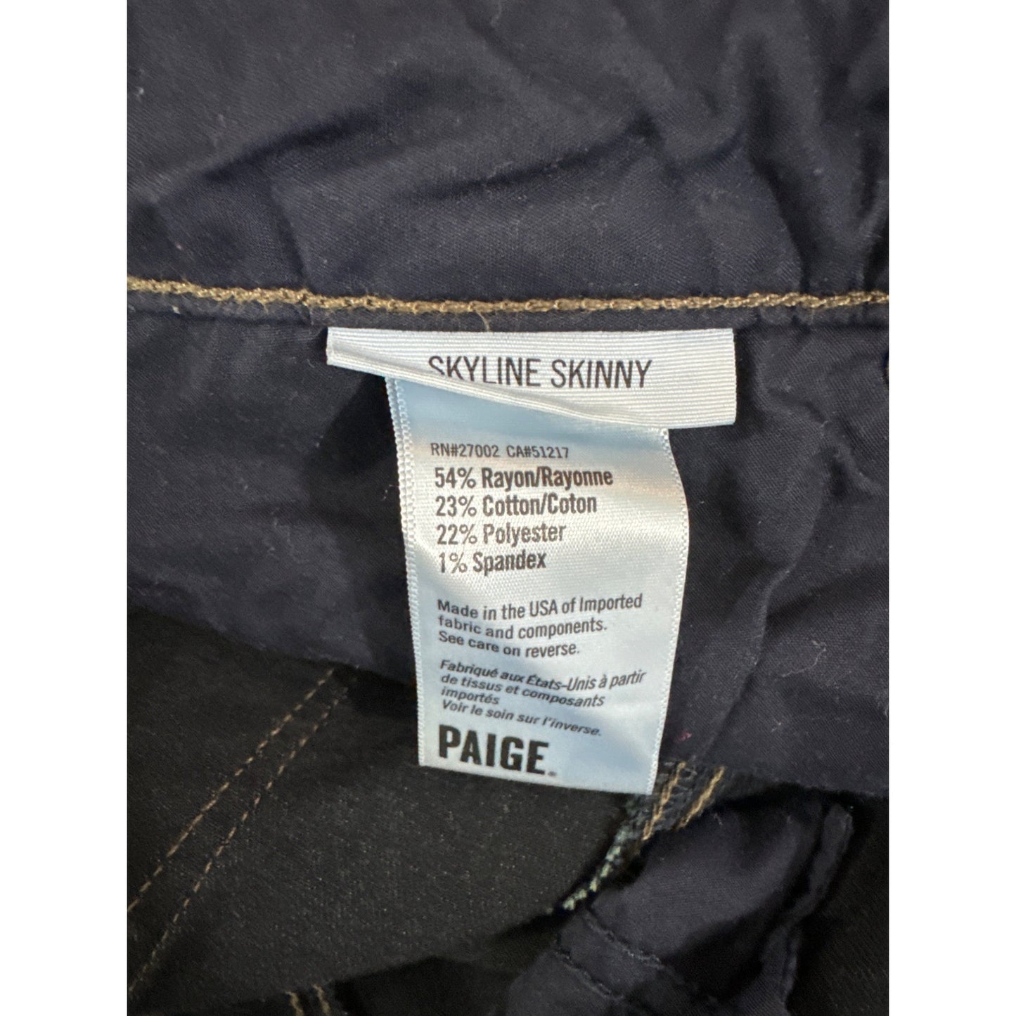 Paige Skyline Skinny Jeans