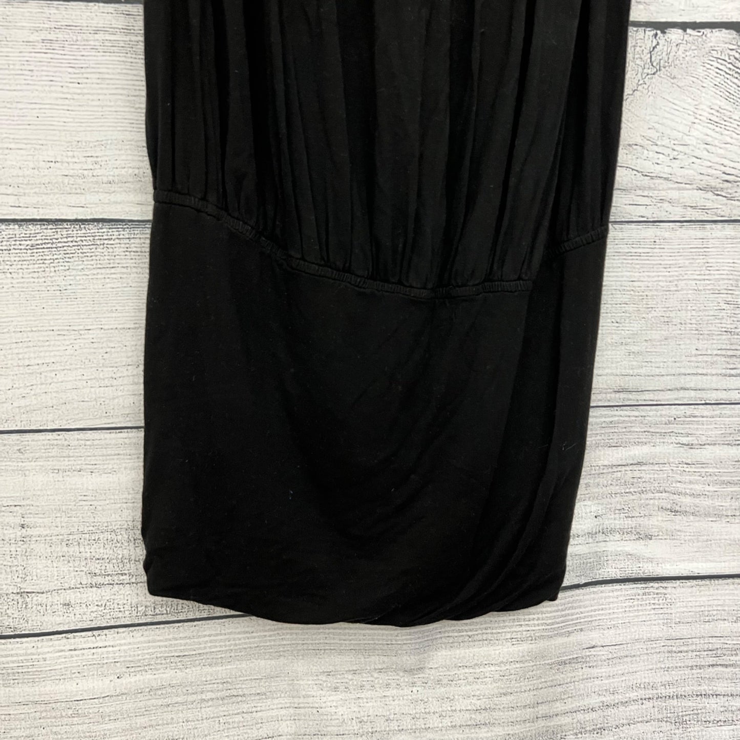 Savi Mom Black Sleeveless Pleated Midi Dress Size M