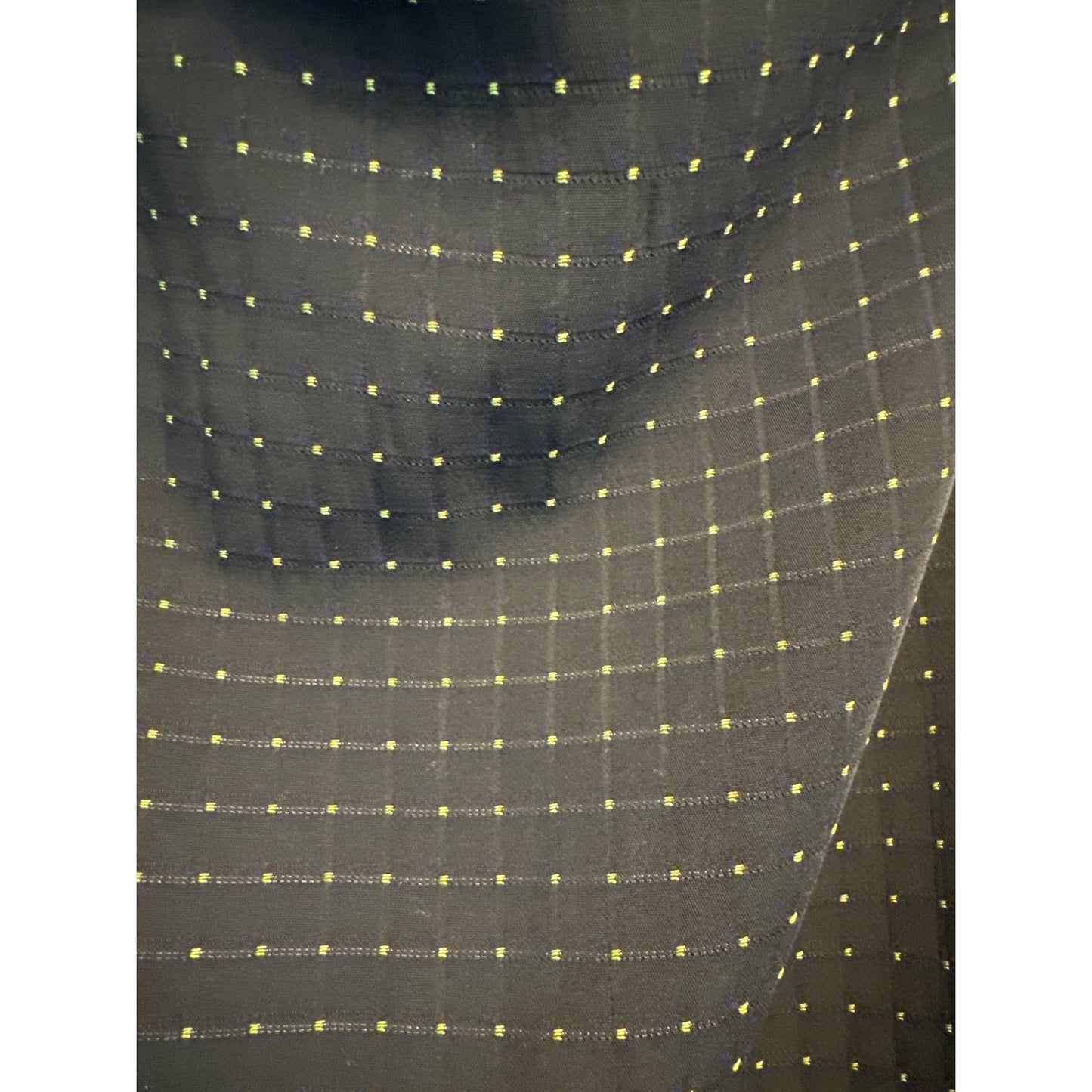Vintage Black with Green Polka Dot Skirt