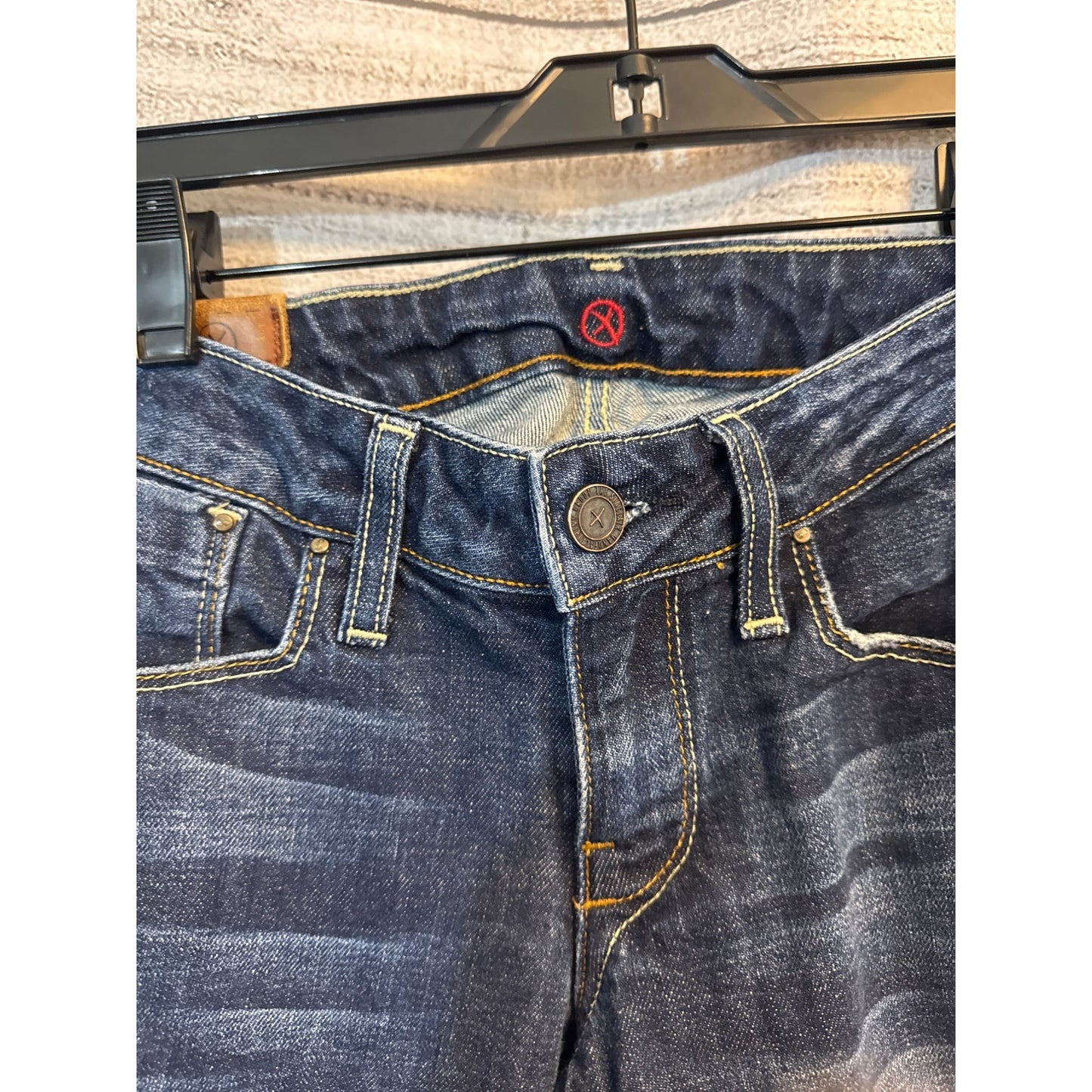 Sinclair Mfgrp Fisk Straight Leg Destroyed Wash Size 25