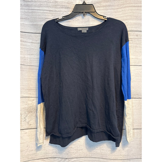 Vince Colorblock Long Sleeve Sweater Size S