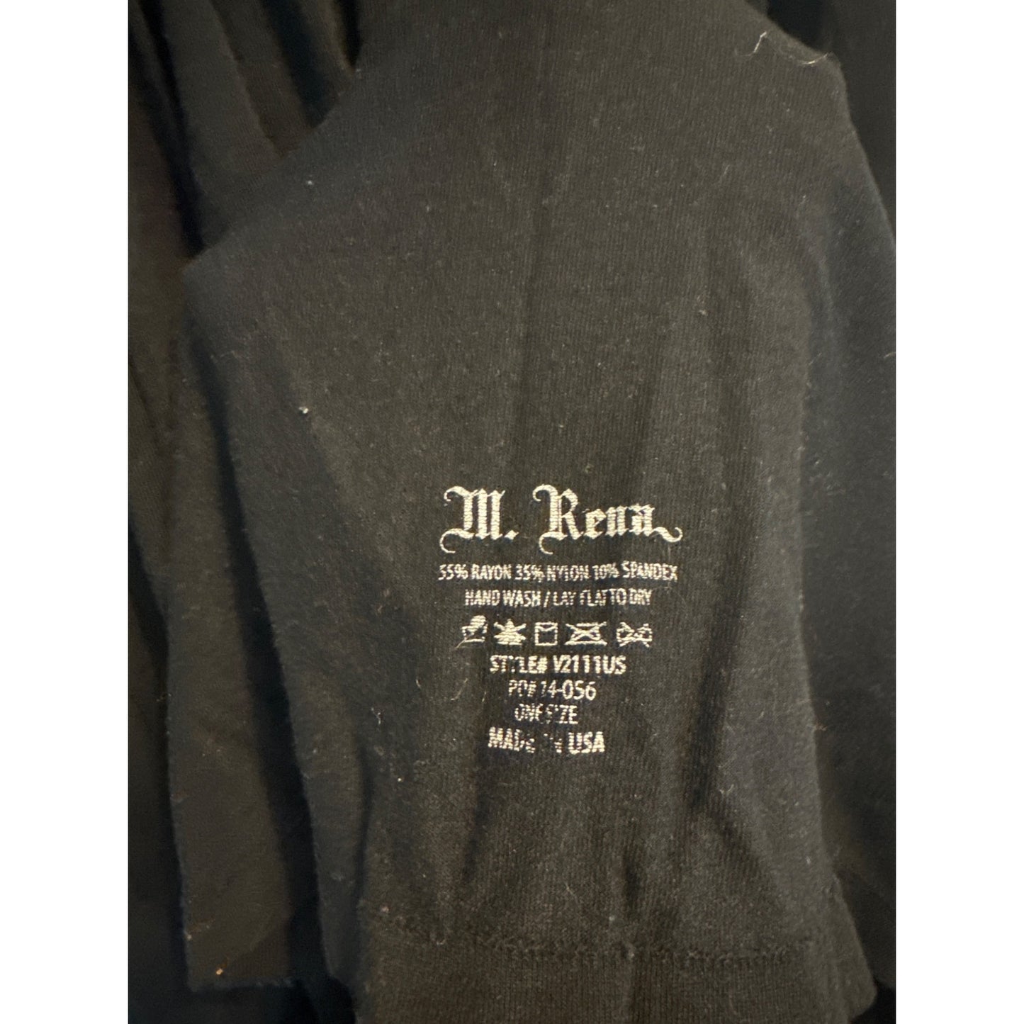 M. Rena Black Sleeveless Maxi Dress One Size
