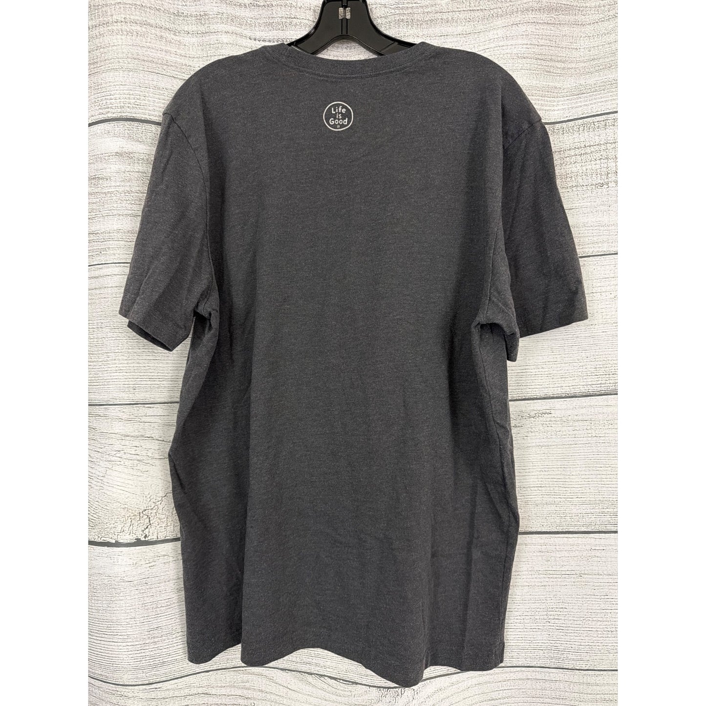 Mens Life Is Good Police "I'll Be Watching You" Dog Crusher Tee Size L